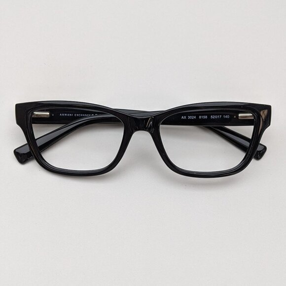 🕶️Armani Exchange AX3024 Eyeglasses 52/17 140 /KAB431🕶️​ - Picture 1 of 9